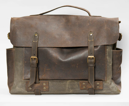 The Waxed Canvas Messenger Bag