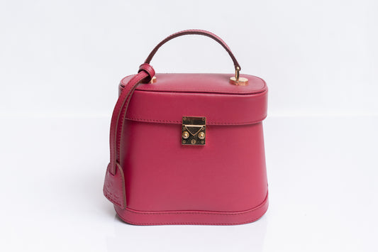 Fuchsia Saffiano