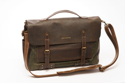 The Waxed Canvas Messenger Bag