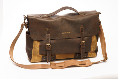 The Waxed Canvas Messenger Bag